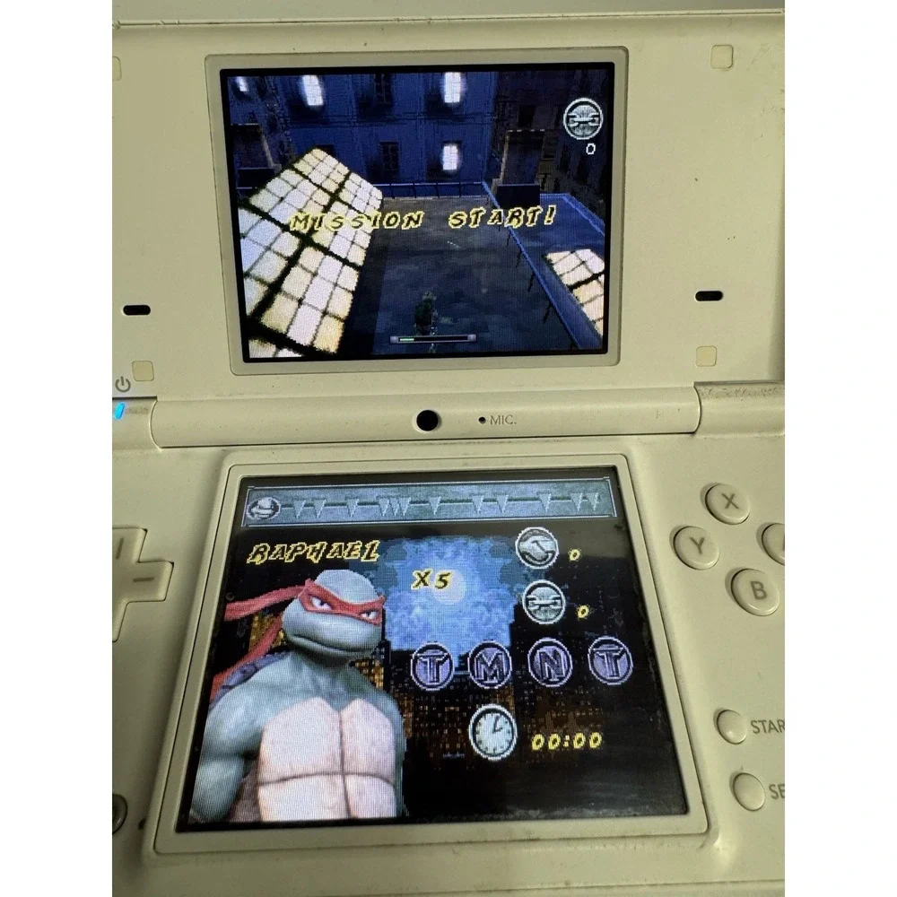 Teenage Mutant Ninja Turtles Nintendo Ds Game Tested (see Photos)